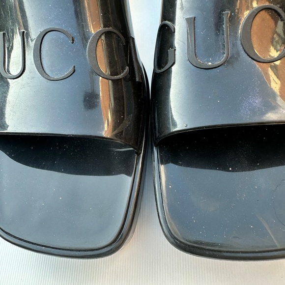 Gucci Rubber Slide PINK Size: IT 39 ( US size 9) WOMEN - Picture 4 of 8